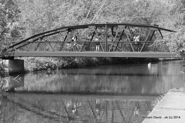 Bridge over the river Cam at Sheeps Green May 2014
